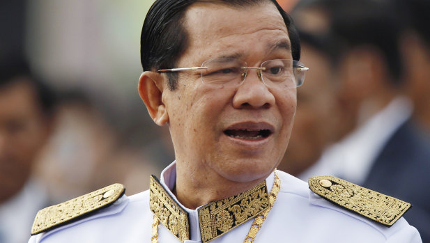 Cambodia's Prime Minister Hun Sen has banned the opposition CNRP.