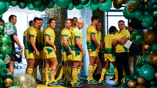 Stars-in-waiting: Australia announced its men's and women's sevens squads for the Commonwealth Games next month.