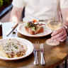 The bullhorn peppers and tartine at Ophelia.