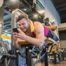 Attention gym-bench hogs: Try lifting more than your phones