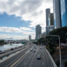 Brisbane Times generic views of city from Victoria Bridge, South Bank.