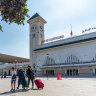 Casa-Voyageurs train station in Casablanca.