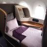 The seat converts to at 78-inch (198-centimetre) flat bed.