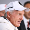 Greg Norman: the great white piece of bait