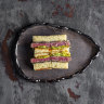 Decadence in one bite … Wagyu katsu sando.