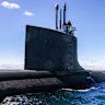 A Virginia-class fast attack submarine off the coast of Western Australia this year.