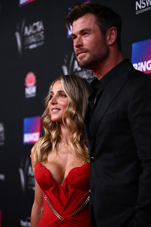 Purely Byron co-founder Elsa Pataky and husband Chris  Hemsworth.