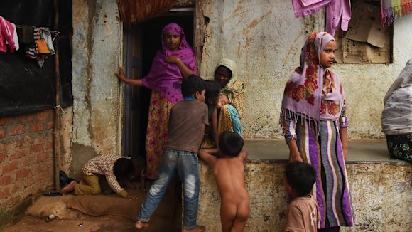 Women and children who have fled violence have spoken of being molested and then forced to say that they were not mistreated.