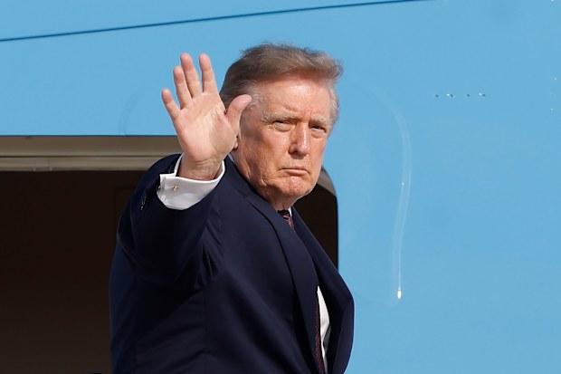 Donald Trump said moving clocks forward makes it harder for professional golf tournaments.