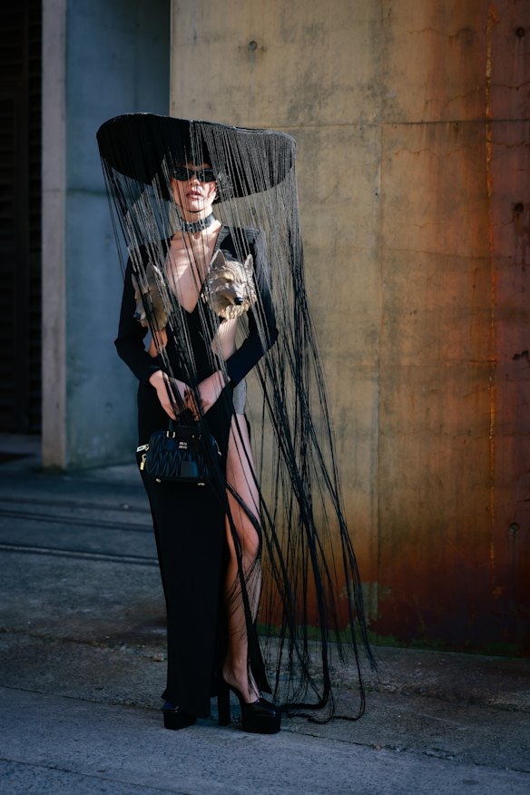 Day five at Australian Fashion Week 2024 at Carriageworks, Sydney.