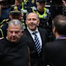 Tony Mokbel walks out of Victoria’s Court of Appeal after he was granted bail.