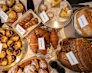 The pastry cabinet at Tuga.