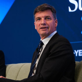Shadow treasurer Angus Taylor.