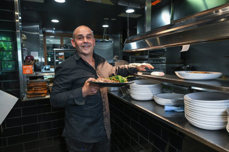 Coming right up: Paul Scidone at La Camera restaurant in Southgate.