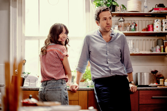 Esther Smith and Rafe Spall in Trying.