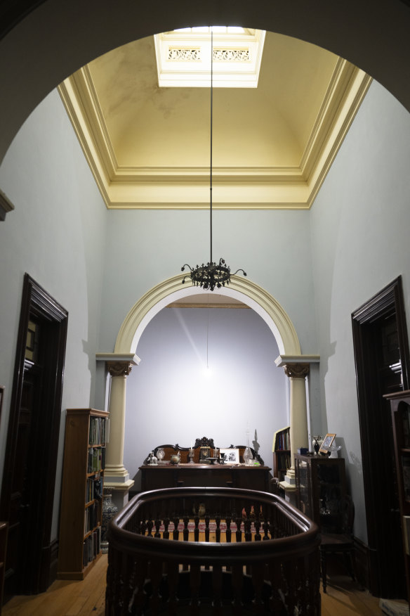 Inside Studley Park House at Narellan.