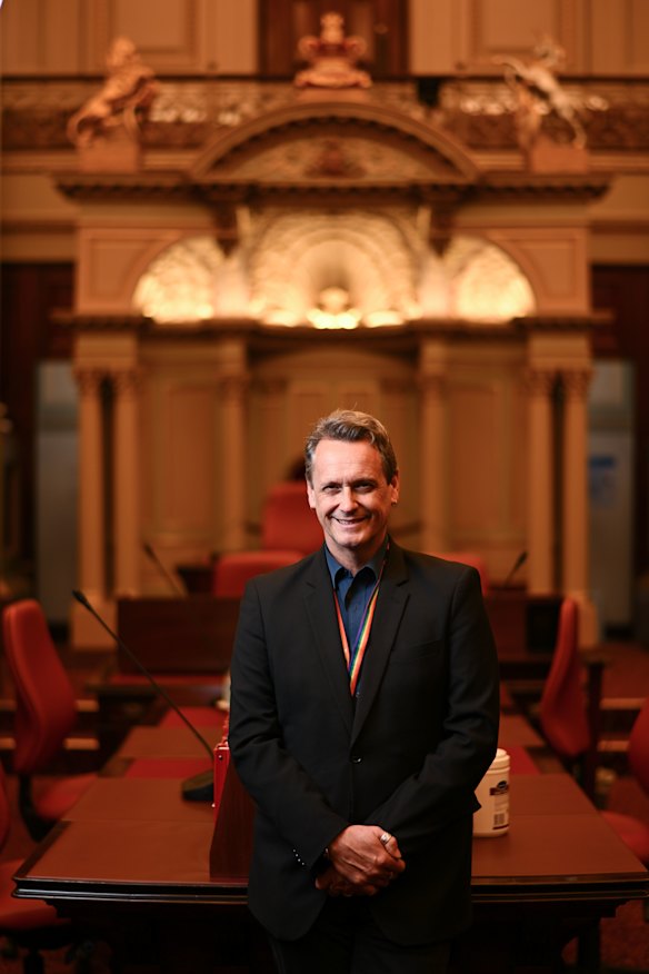 Animal Justice MP Andy Meddick.