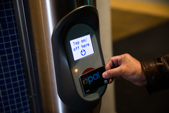 Tap and go with an Opal card - no human interaction required.