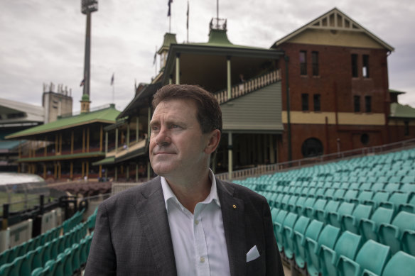 Walking: Mark Taylor has resigned   from the Cricket Australia board.