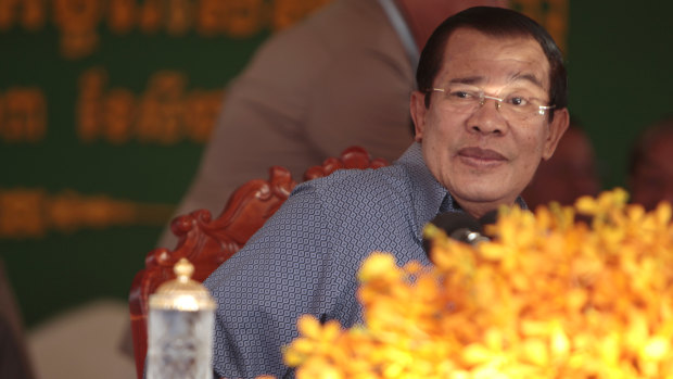 A recent convert to social media: Cambodia's Prime Minister Hun Sen