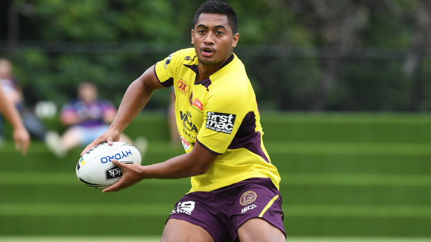 Stepping up: Anthony Milford.