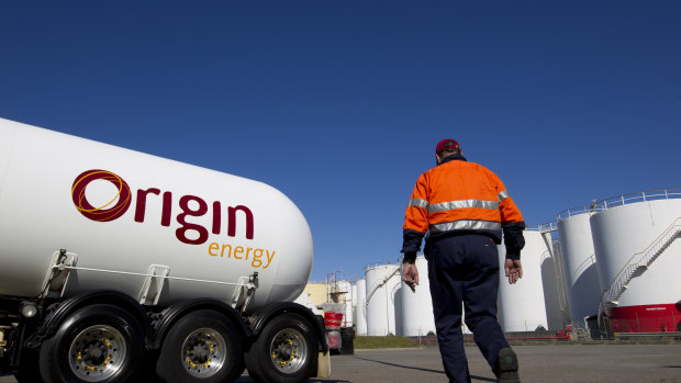Origin Energy has taken a massive writedown on a coal seam gas field in Queensland