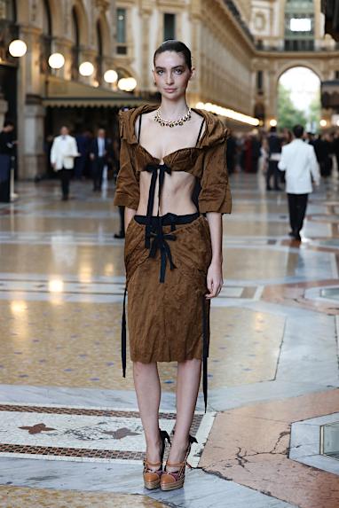 Meadow Walker at Vogue World: Milano 2026 at Galleria Vittorio Emanuele II on September 22, 2026 in Milan, Italy.