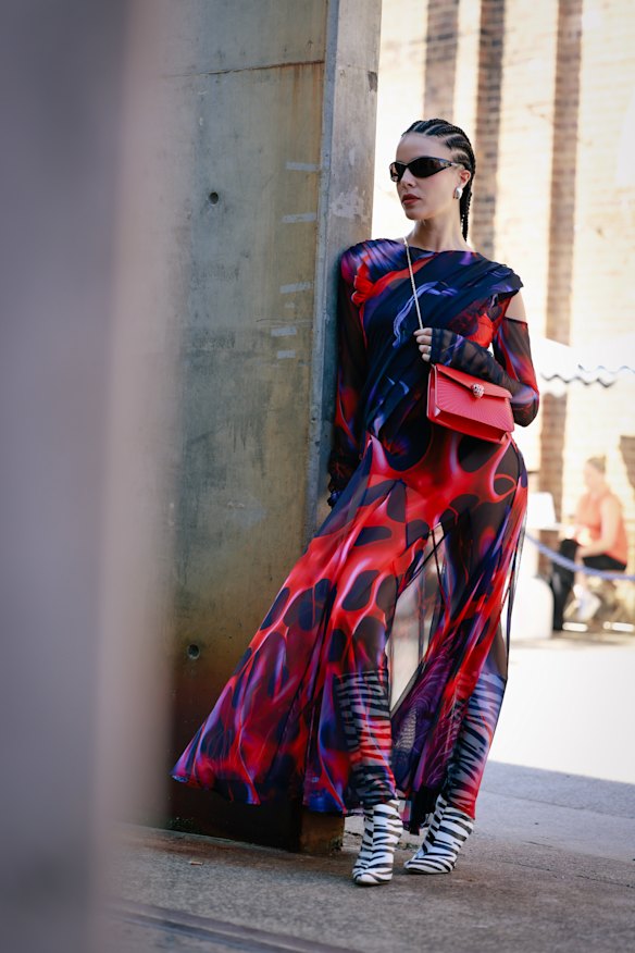 Day five at Australian Fashion Week 2024 at Carriageworks, Sydney.