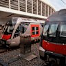 The state’s new Mariyung trains are due to start operating on the Blue Mountains line in October.