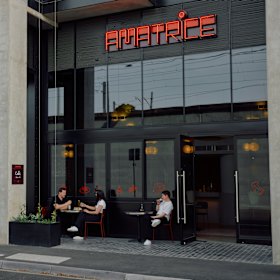 Caffe Amatrice occupies the ground floor of Cubitt Place.