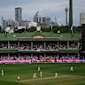 The SCG on day one.