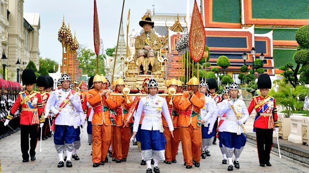 King Maha Vajiralongkorn's coronation went for three days in May 2019. 