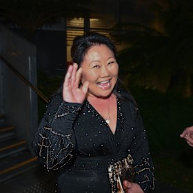 Nagi Maehashi of RecipeTin Eats at the Australian Book Industry Awards on Wednesday night.