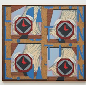 ‘Location painting’ by Mitch Cairns.