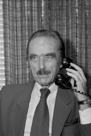 Fred Trump in 1983. Do<em></em>nald Trump’s niece and nephew accused him of largely cutting them out of his father Fred’s will.  