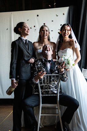 Fairy Queen, Pinchgut Opera performers Eden Shifroni, Olivia Payne, Kanen Breen, and Cathy-Di Zhang.