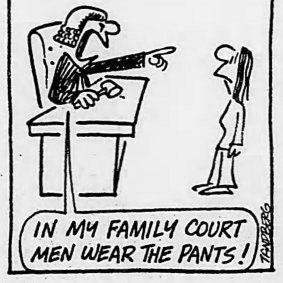 Ron Tandberg cartoon published May 21, 1983.