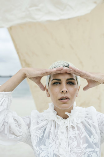 Zimmermann “Tropicana Lantern” dress, $895.