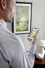 The app makes the whole library searchable, lets you upload images and has a feed of editorial features to surface new art.