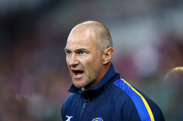 Down, but not out: Eels coach Brad Arthur believes he is the man to take the club back to the top.
