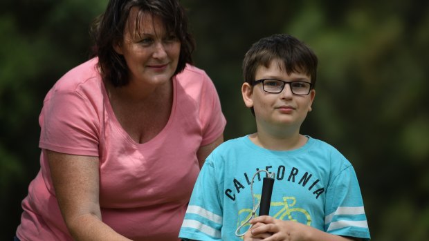 Harrison Draper, pictured with his mother Tracey, has severe combined immunodeficiency, a life-threatening condition.