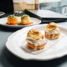 Spanner crab crumpets at MoVida Aqui.