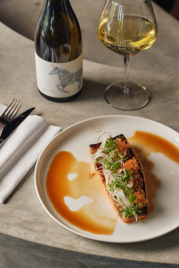 Cantonese-style buxton trout.