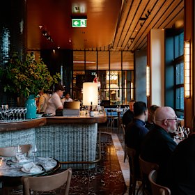 Coupette restaurant is the bistro inside the Flack Studio-designed hotel.