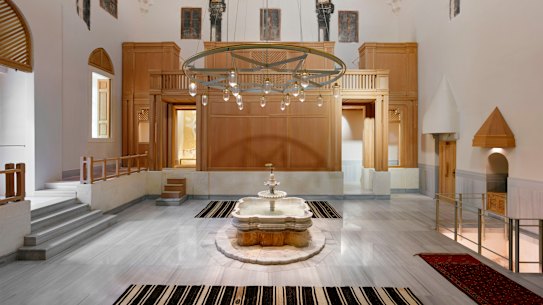 Dentro do Cinili Hamam.