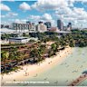 A concept design for a new South Bank lagoon, which would be completed before the Brisbane 2032 Olympics.