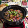 Chicken pot Hong Kong-style at Hong Kong Bing Sutt.