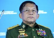 Junta chief Senior General Min Aung Hlaing.