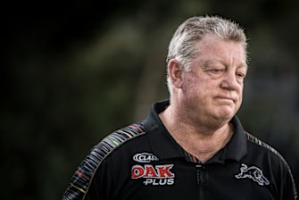 Nothing sinister: Phil Gould believes his job is done at the Panthers.