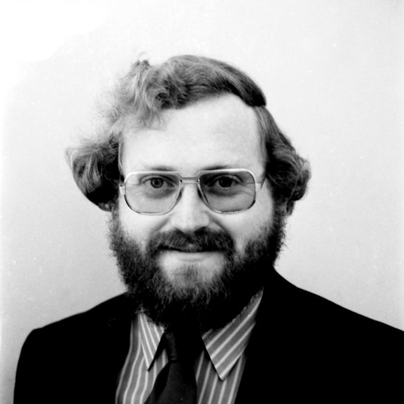 Ross Gittins in August 1976. 